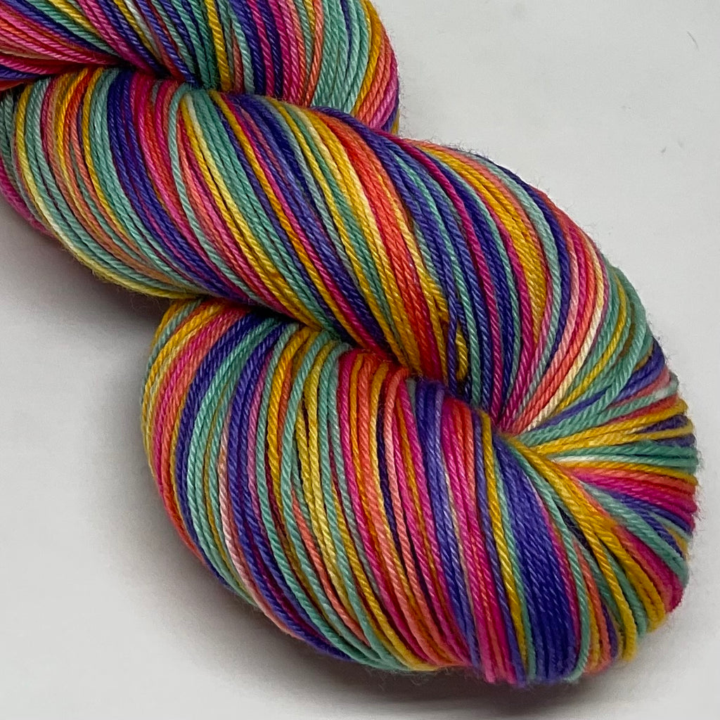 Hanging with Friends Five Stripe Self Striping Yarn