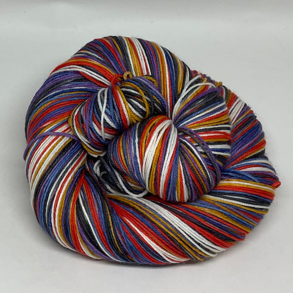 Egyptian Feather Six Stripe Self Striping Yarn