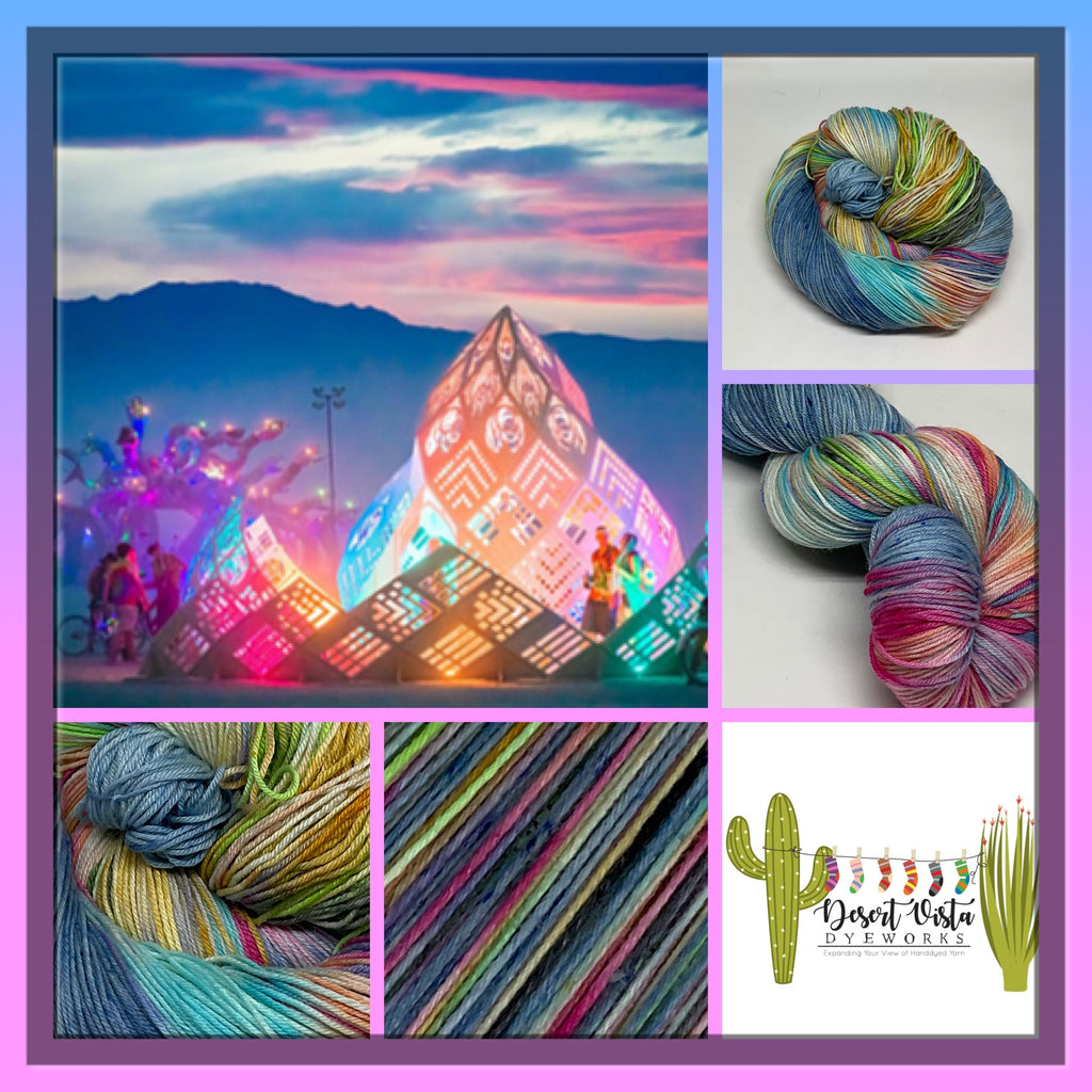 Burning Man Variegated Yarn