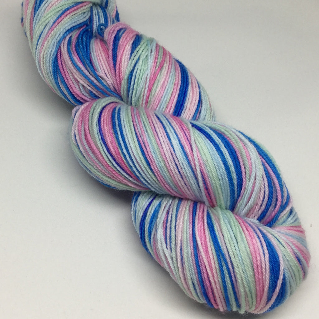 Pink Sands Five Stripe Self Striping Sock Yarn