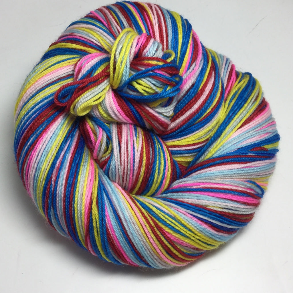 Chinese Opera Seven Stripe Self Striping Yarn