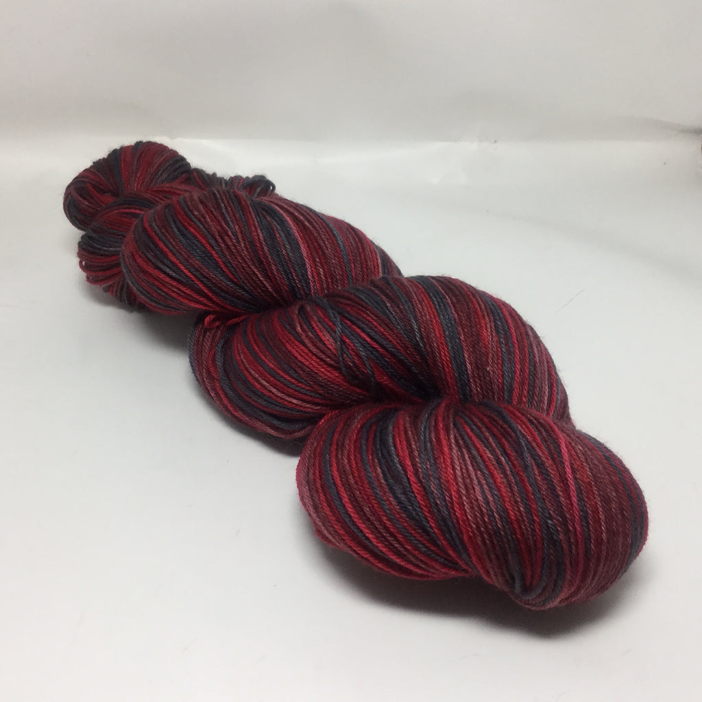 Wine & Roses Three Stripe Self Striping Yarn