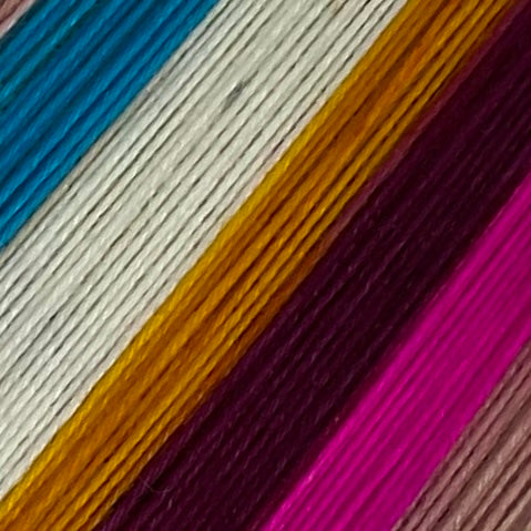 Geod Six Stripe Self Striping Sock Yarn