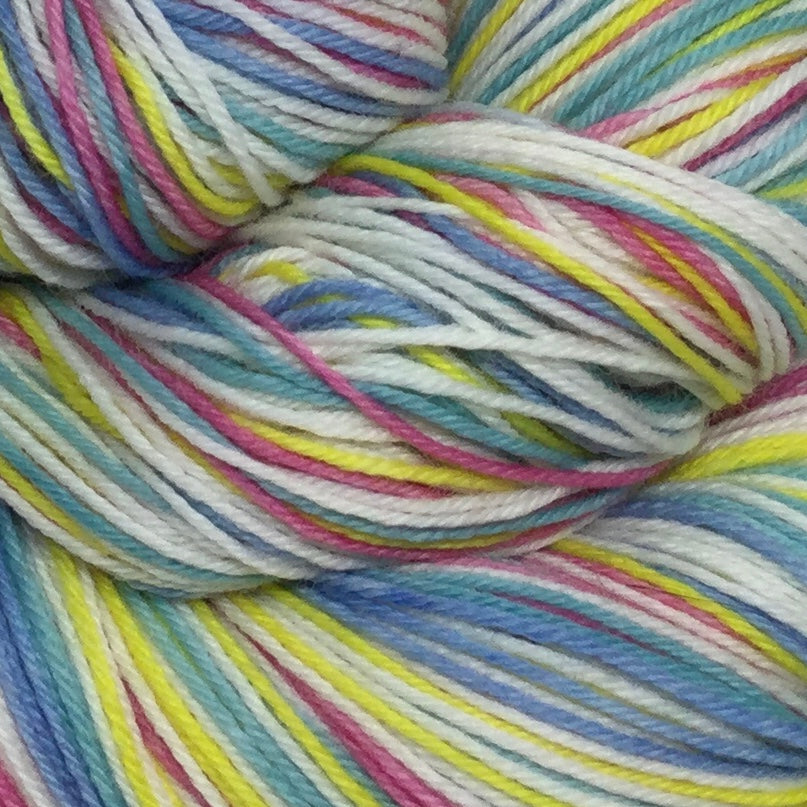 National Ferris Wheel Day Eight Stripe Self Striping Sock Yarn