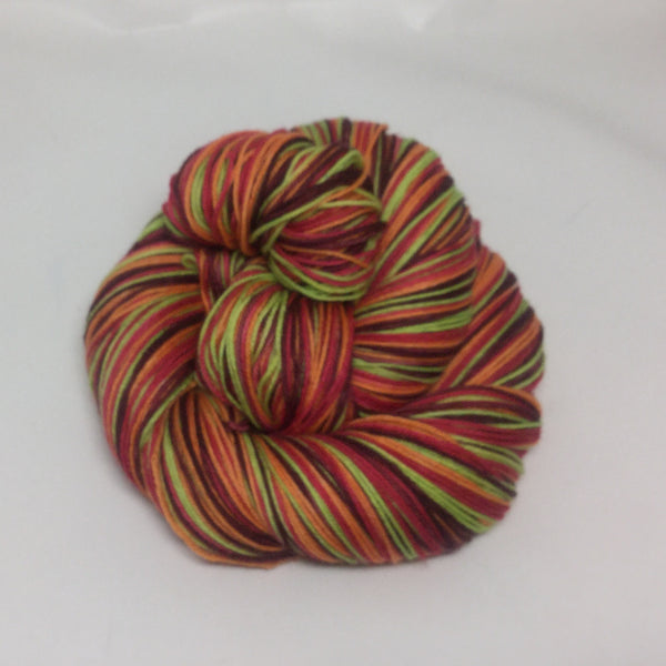 Sangria Four Stripe Self Striping Yarn