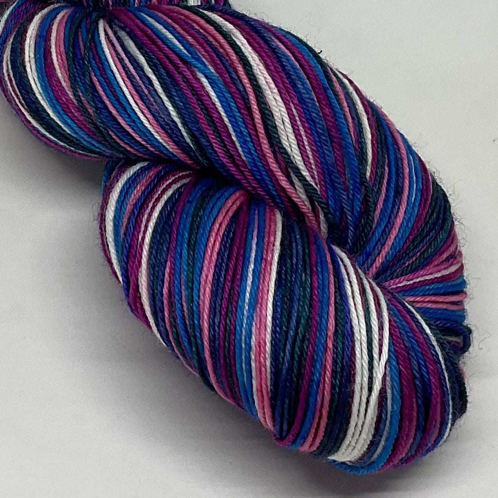 Biology & Coffee Five Stripe Self Striping Yarn