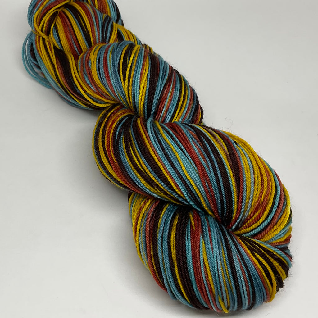 Night in the Woods Five Stripe Self Striping Yarn
