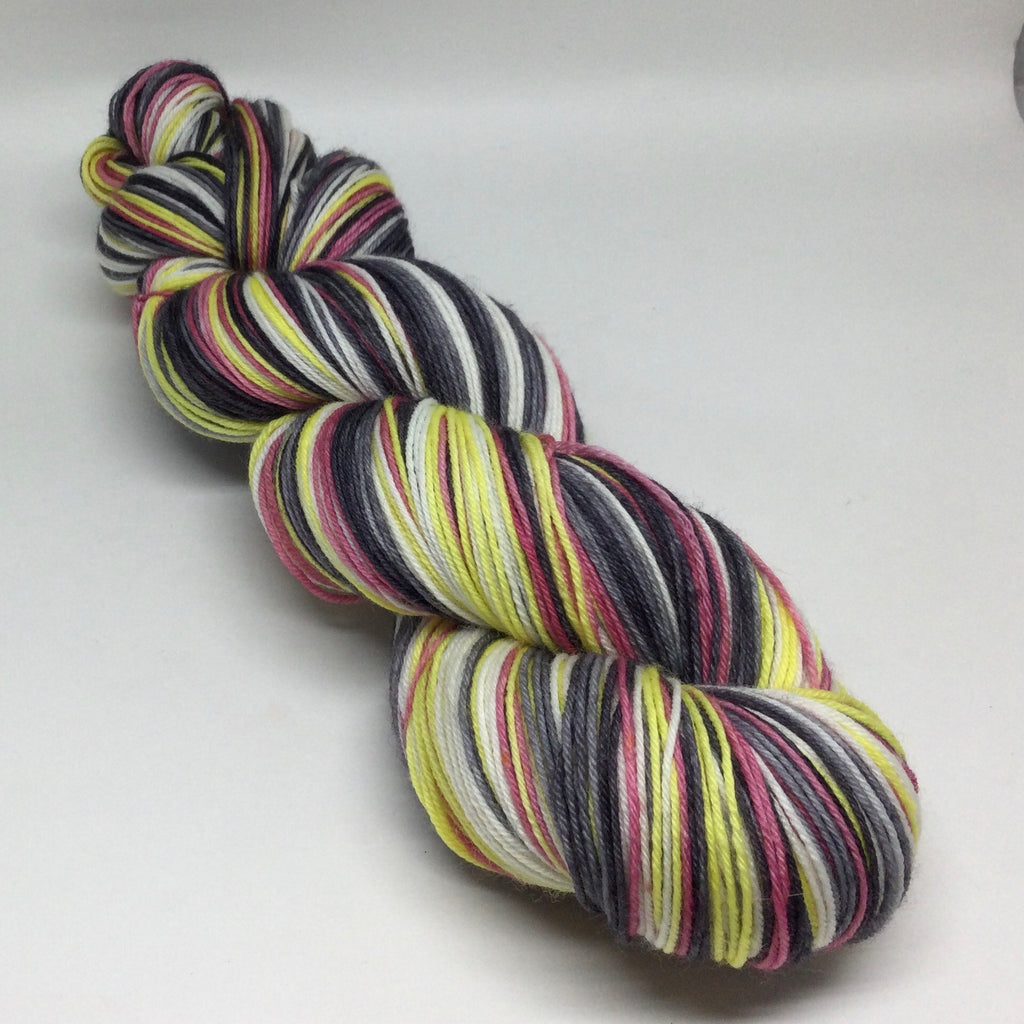 Roller Derby Five Stripe Self Striping Sock Yarn