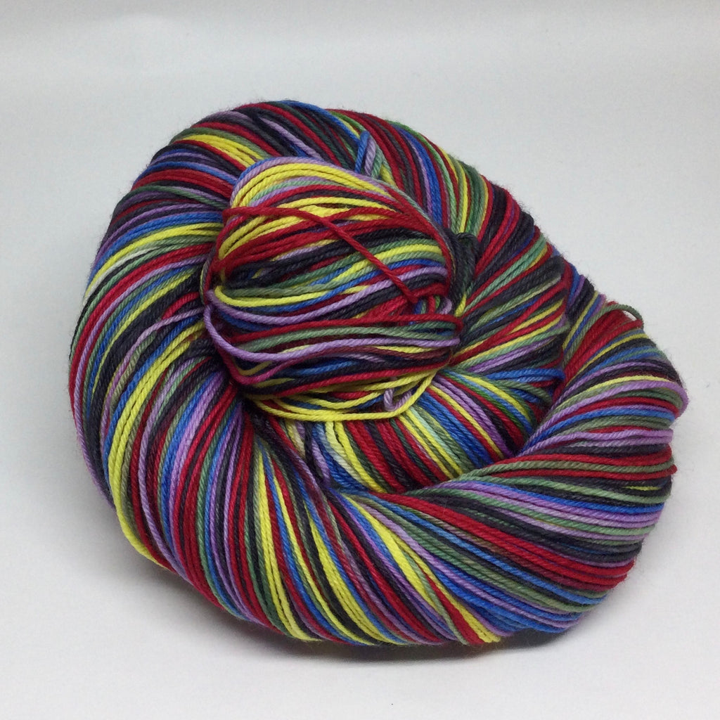 Volleyball Six Stripe Self Striping Sock Yarn