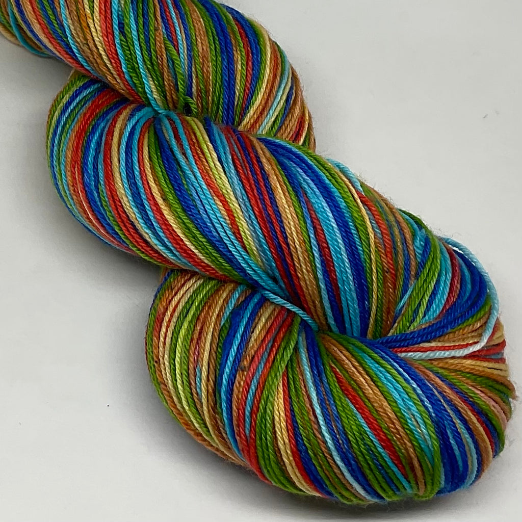 Egyptian Papyrus Six Stripe Self Striping Sock Yarn