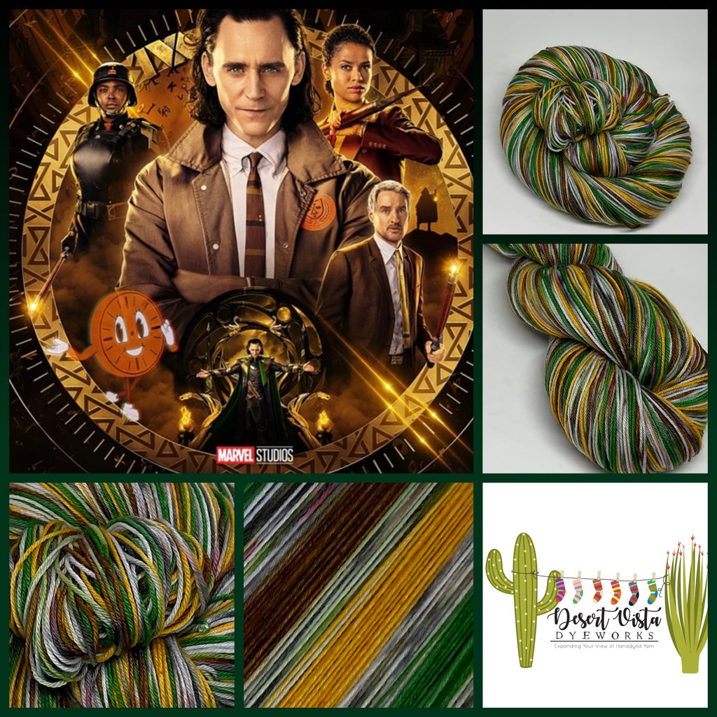 Loki Six Stripe Self Striping Yarn