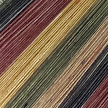 Horus of Gold Five Stripe Self Striping Sock Yarn