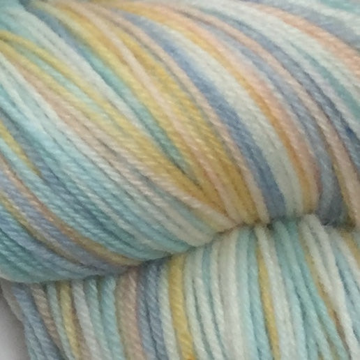 Swimming in the White Sea Six Stripe Self Striping Yarn