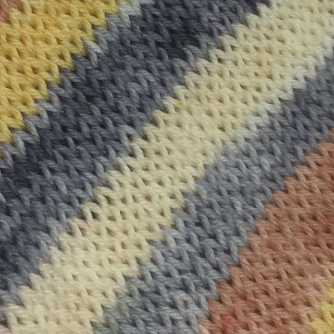 Beach Rocks Five Stripe Self Striping Yarn
