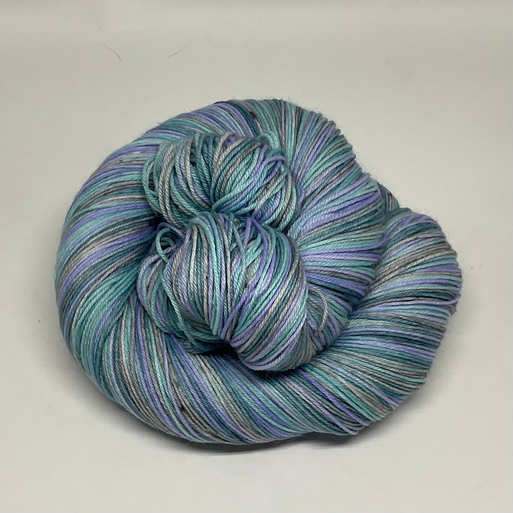 Mermaid Party Four Stripe Self Striping Yarn