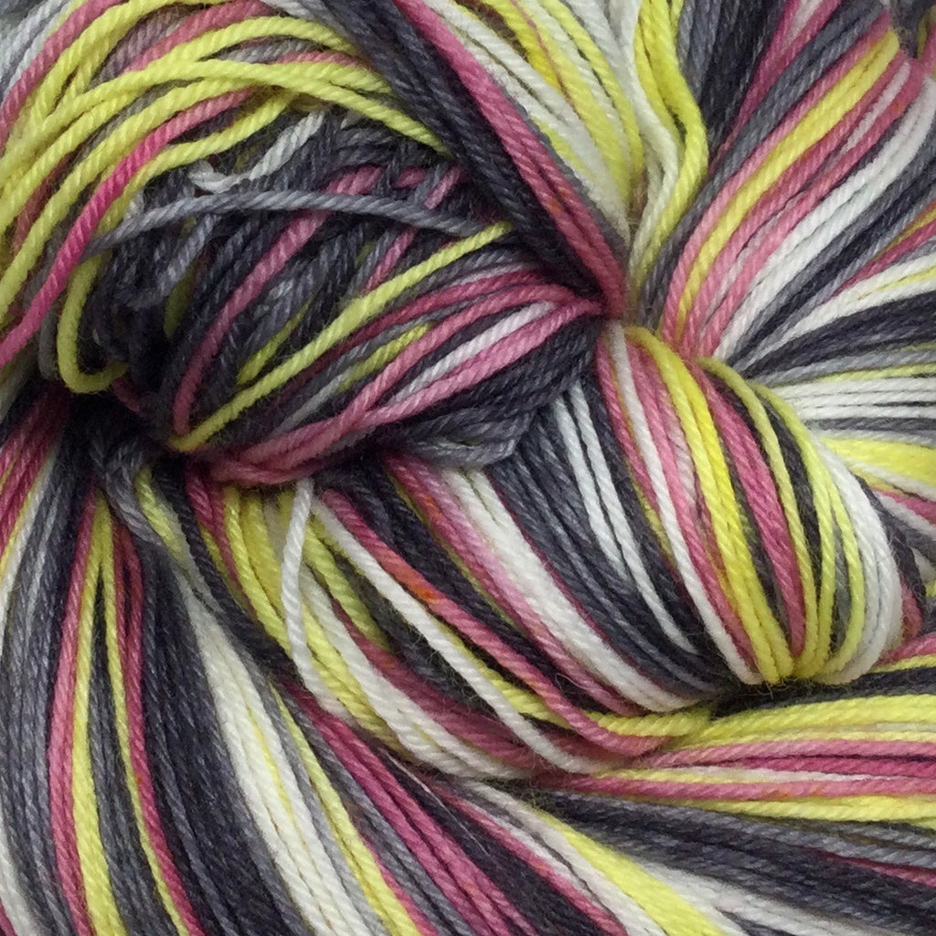 Roller Derby Five Stripe Self Striping Sock Yarn