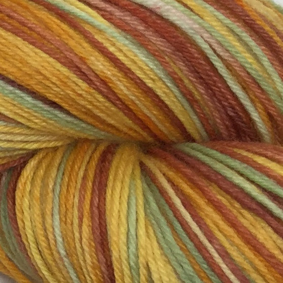 Van Gogh's Sunflowers Five Stripe Self Striping Yarn