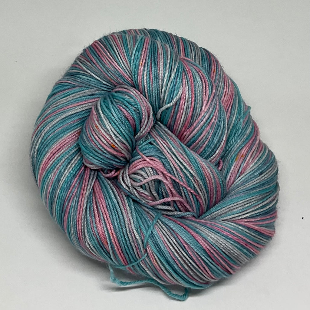 Reproduction Four Stripe Self Striping Yarn