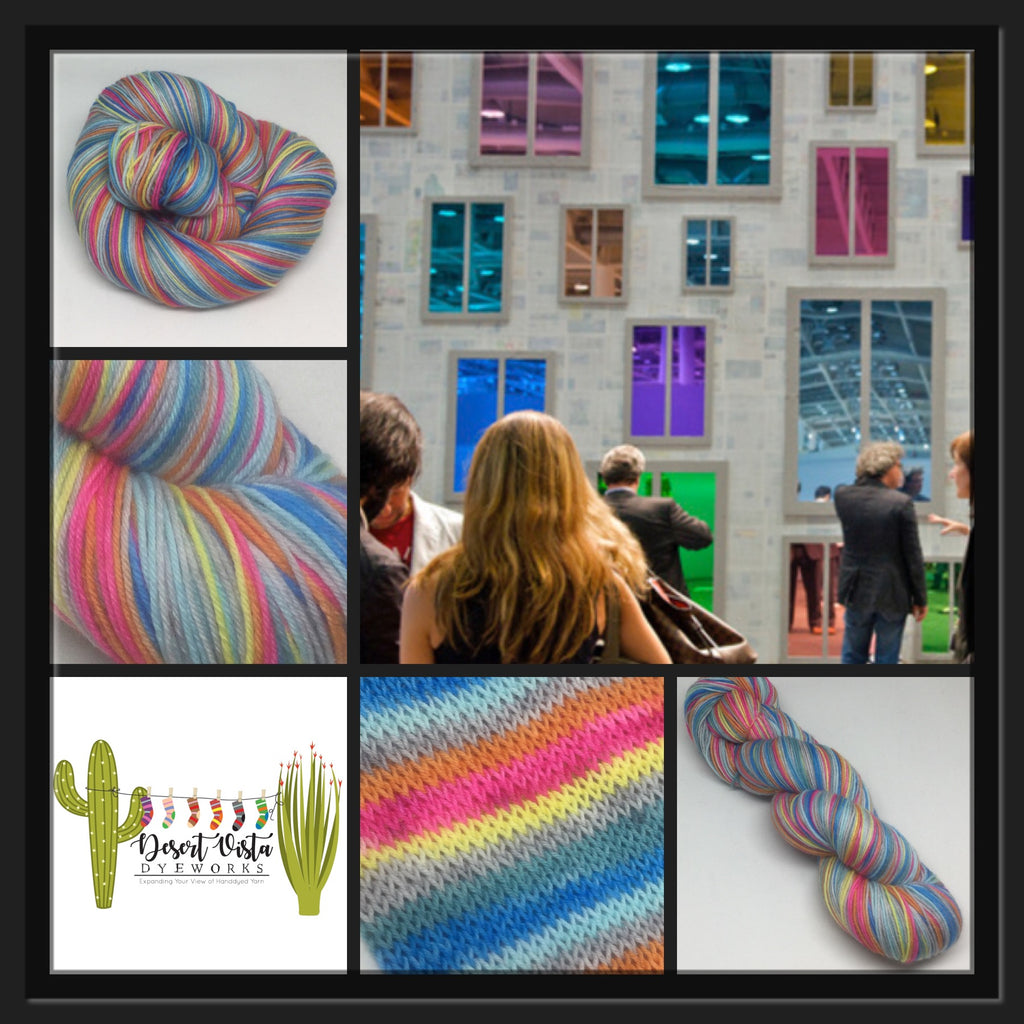 Art Basel Eight Stripe Self Striping Yarn