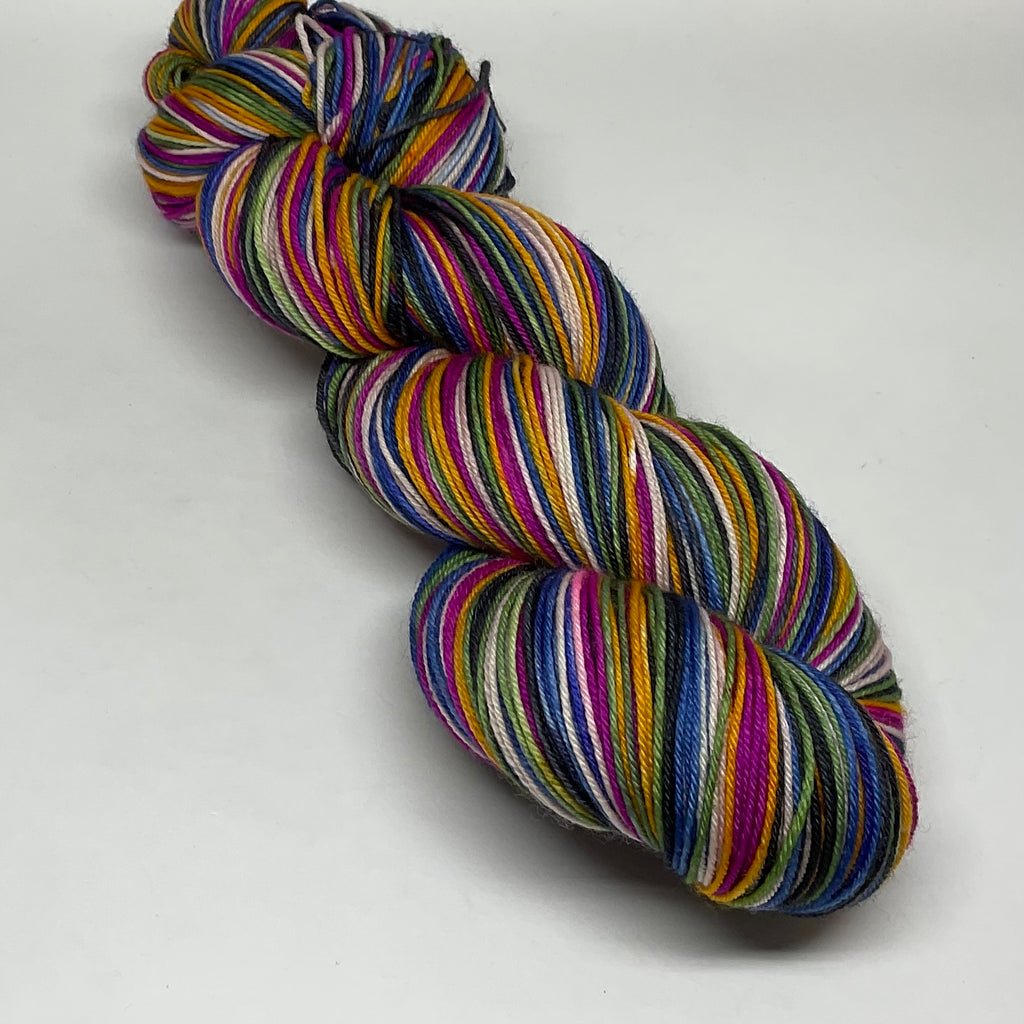 Fossey & Suzuki Six Stripe Self Striping Yarn