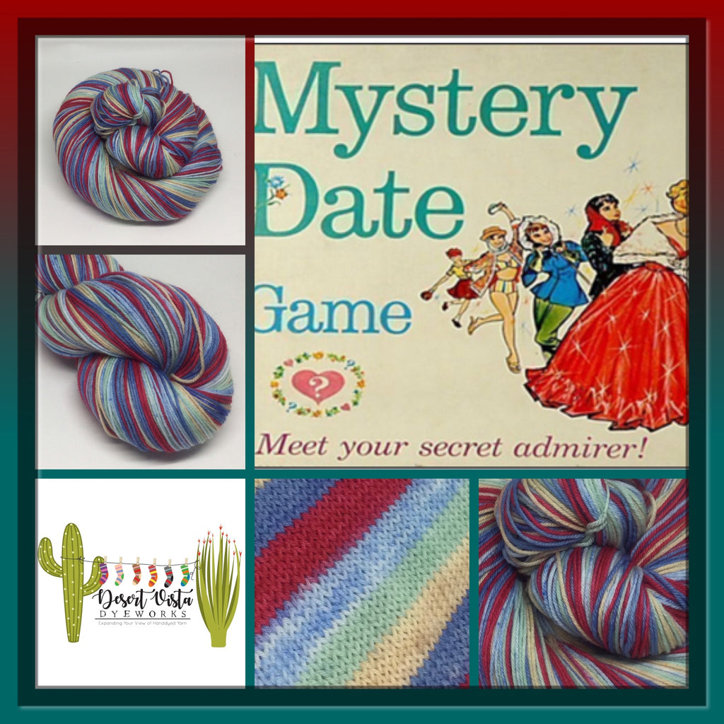 Mystery Date Five Stripe Self Striping Yarn