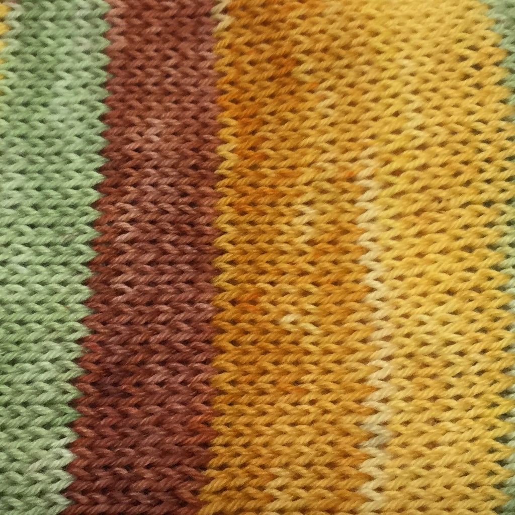 Van Gogh's Sunflowers Five Stripe Self Striping Yarn