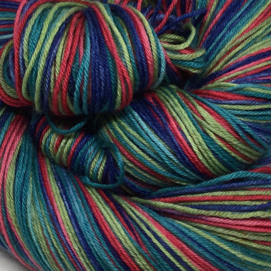 Argyle Day Four Stripe Self Striping Sock Yarn