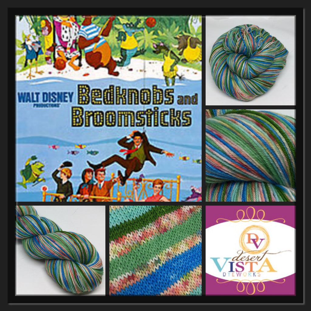 BedKnobs & BroomSticks Seven Stripe Self Striping Yarn