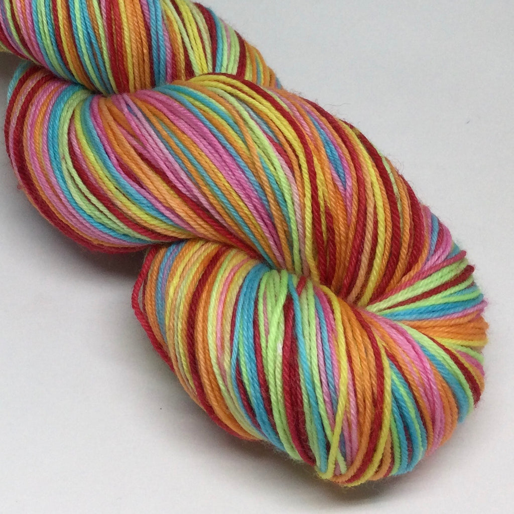 Disc Golf Six Stripe Self Striping Sock Yarn