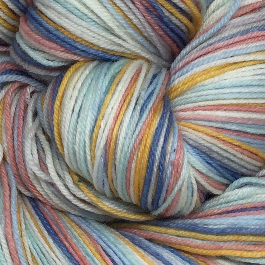 Surf's Up Eight Stripe Self Striping Sock Yarn