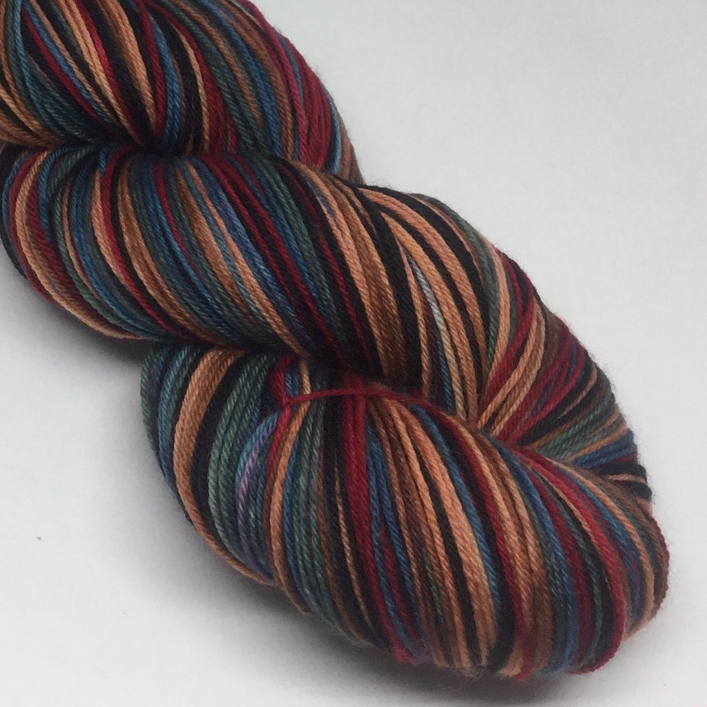 Hometown Lights Six Stripe Self Striping Sock Yarn