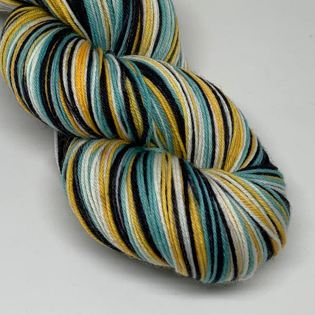 The Loneliest Road Four Stripe Self Striping Yarn