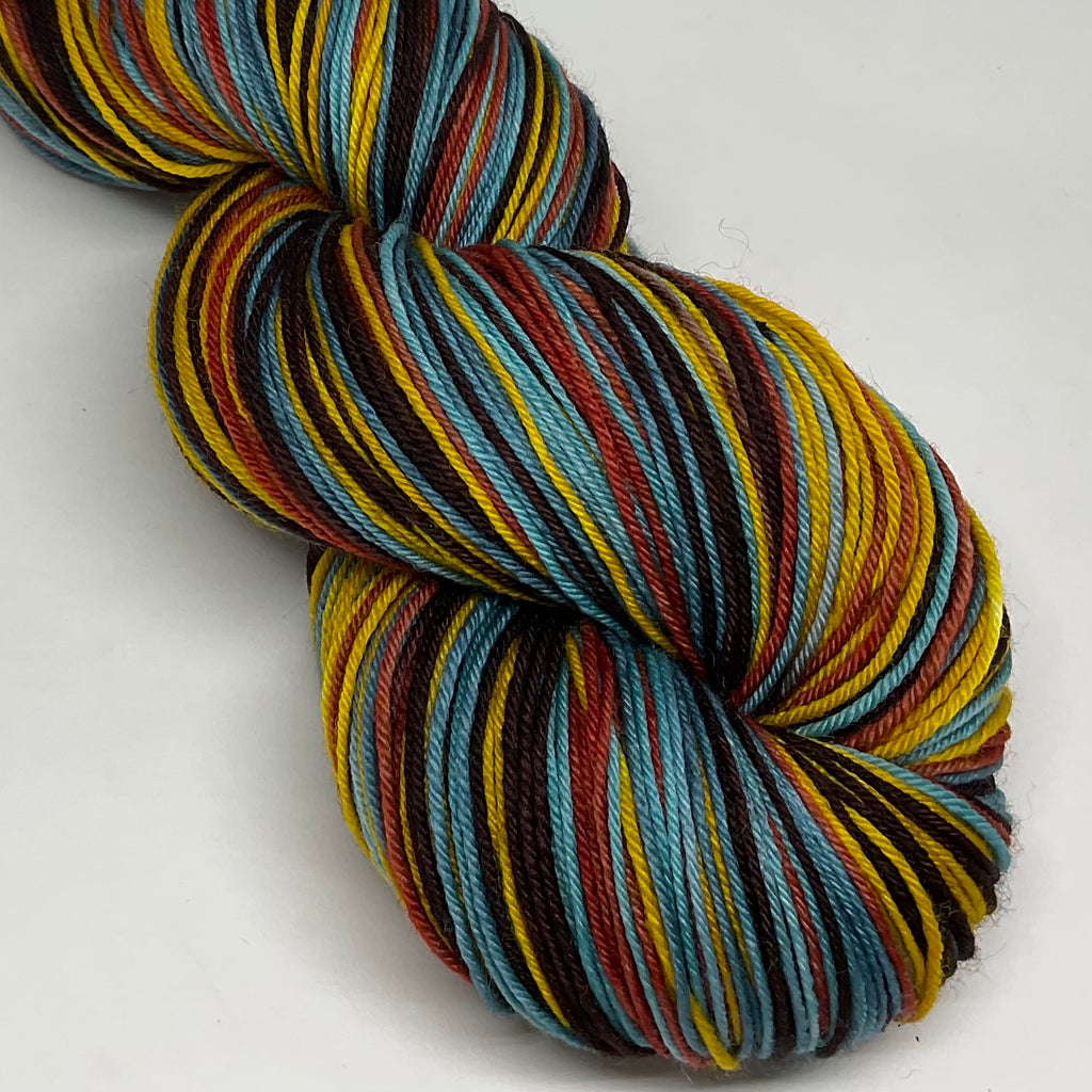 Night in the Woods Five Stripe Self Striping Yarn
