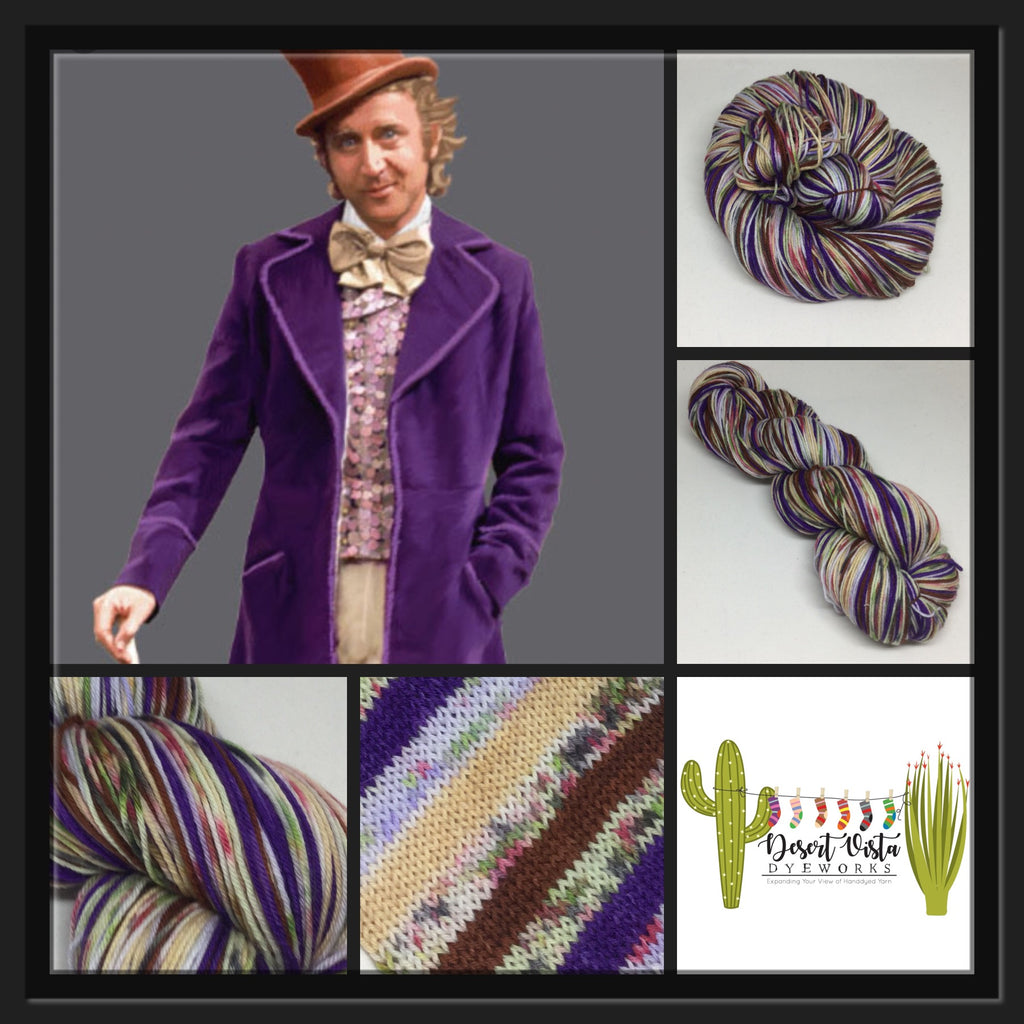 ZomBody Wonka Six Stripe Self Striping Yarn