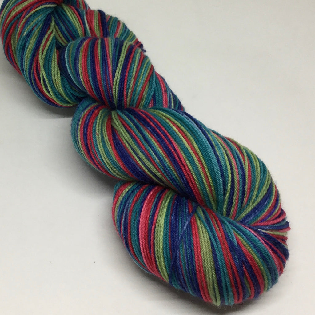 Argyle Day Four Stripe Self Striping Sock Yarn