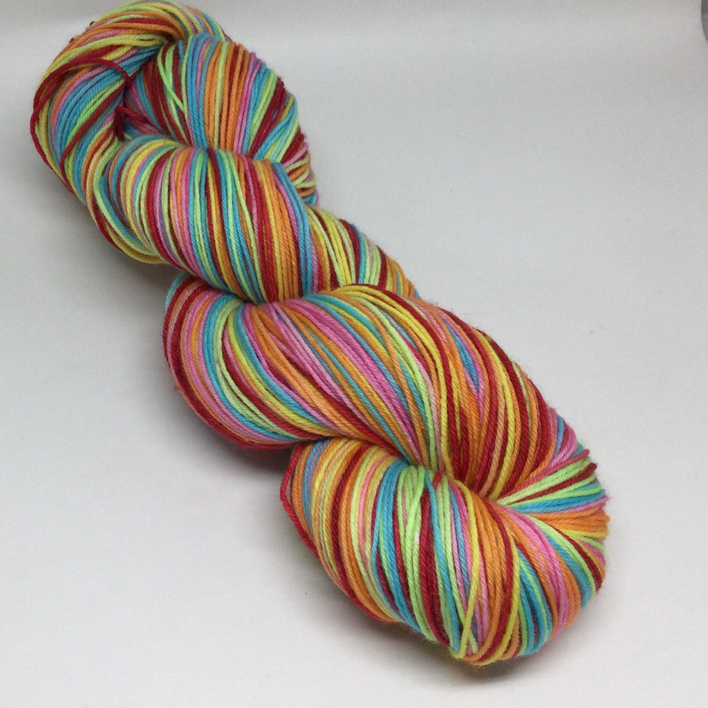 Disc Golf Six Stripe Self Striping Sock Yarn