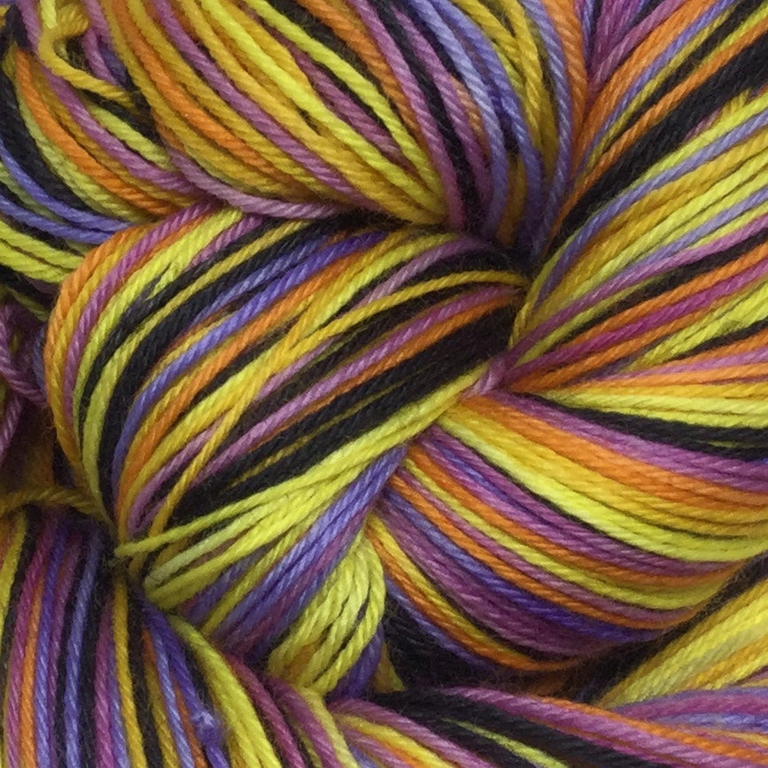 Bohemian Rhapsody Six Stripe Self Striping Sock Yarn