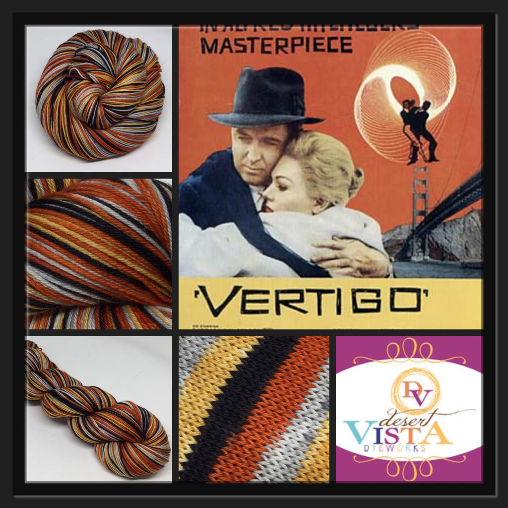 Vertigo Four Stripe Self Striping Yarn