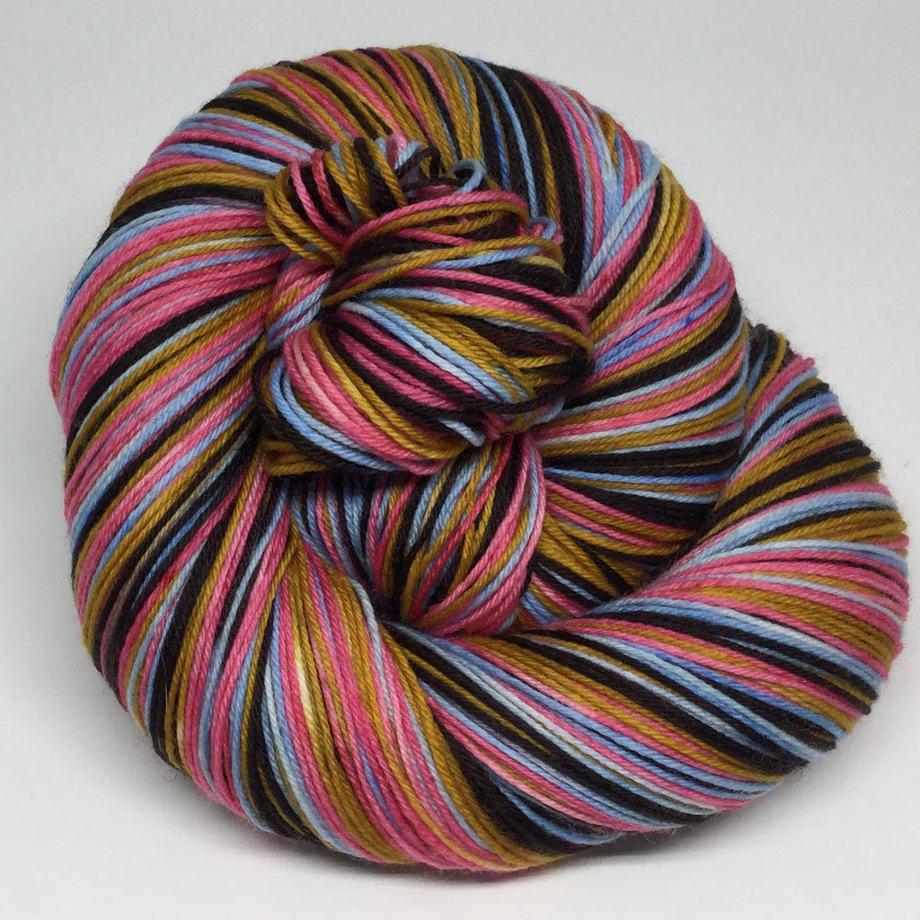 Rooster Four Stripe Self Striping Sock Yarn