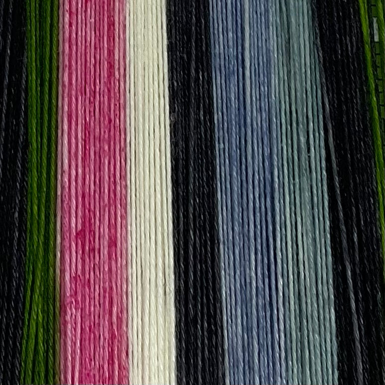 Mme. de Lambelle Seven Stripe Self Striping Yarn