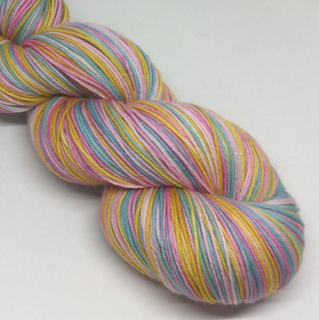 An Entire Pastel Wardrobe Four Stripe Self Striping Yarn
