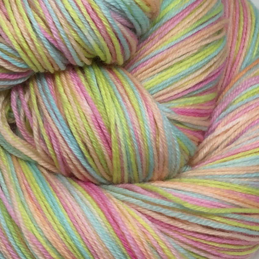 La Fiesta de Color Four Stripe Self Striping Sock Yarn