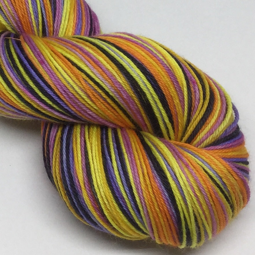 Bohemian Rhapsody Six Stripe Self Striping Sock Yarn
