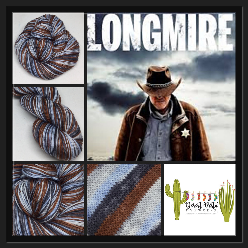 Longmire Four Stripe Self Striping Yarn
