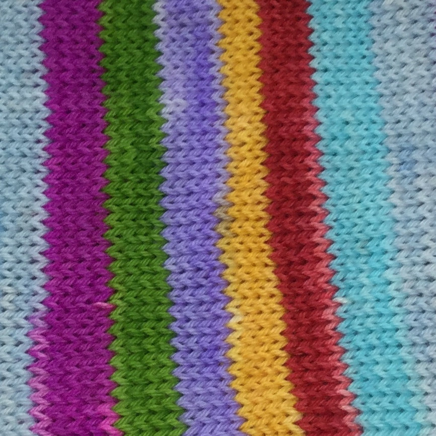 Niemeyer Seven Stripe Self Striping Sock Yarn