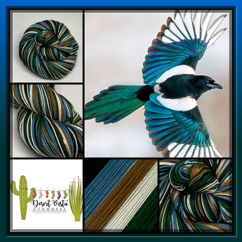 Magpie Five Stripe Self Striping Yarn