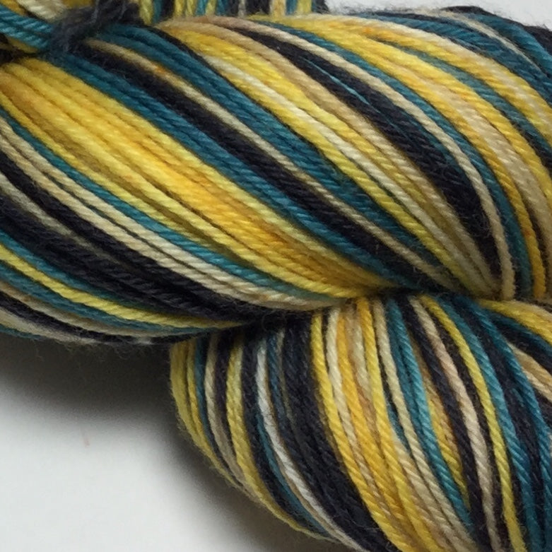 Festival of Lights Four Stripe Self Striping Yarn