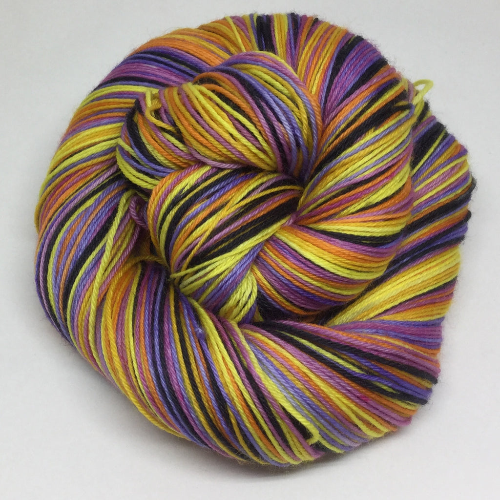 Bohemian Rhapsody Six Stripe Self Striping Sock Yarn