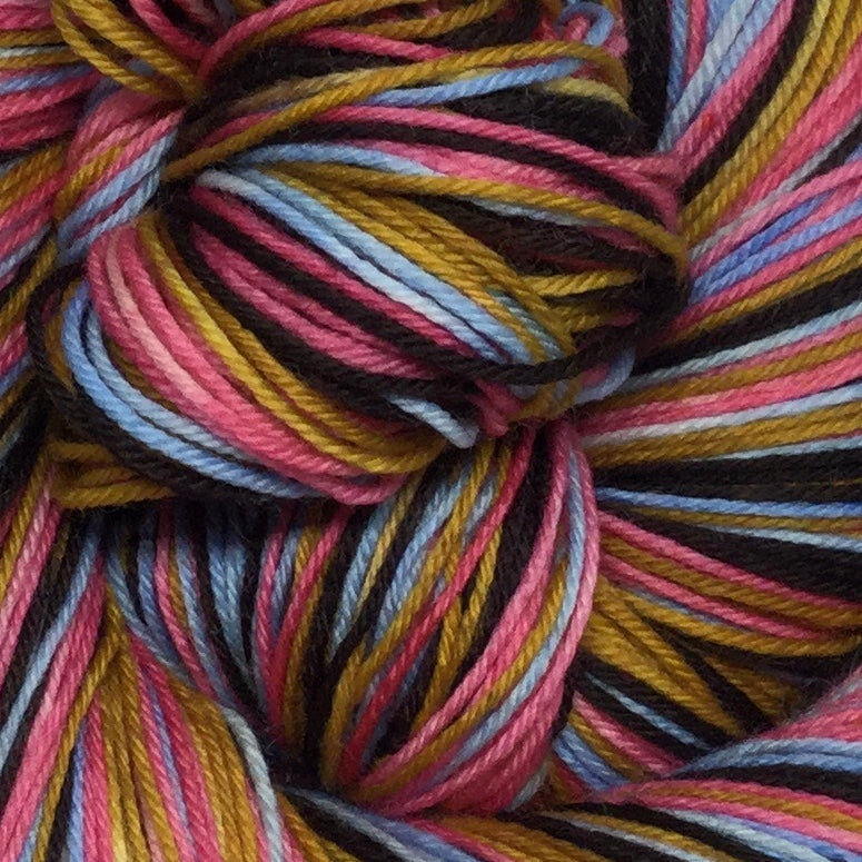 Rooster Four Stripe Self Striping Sock Yarn