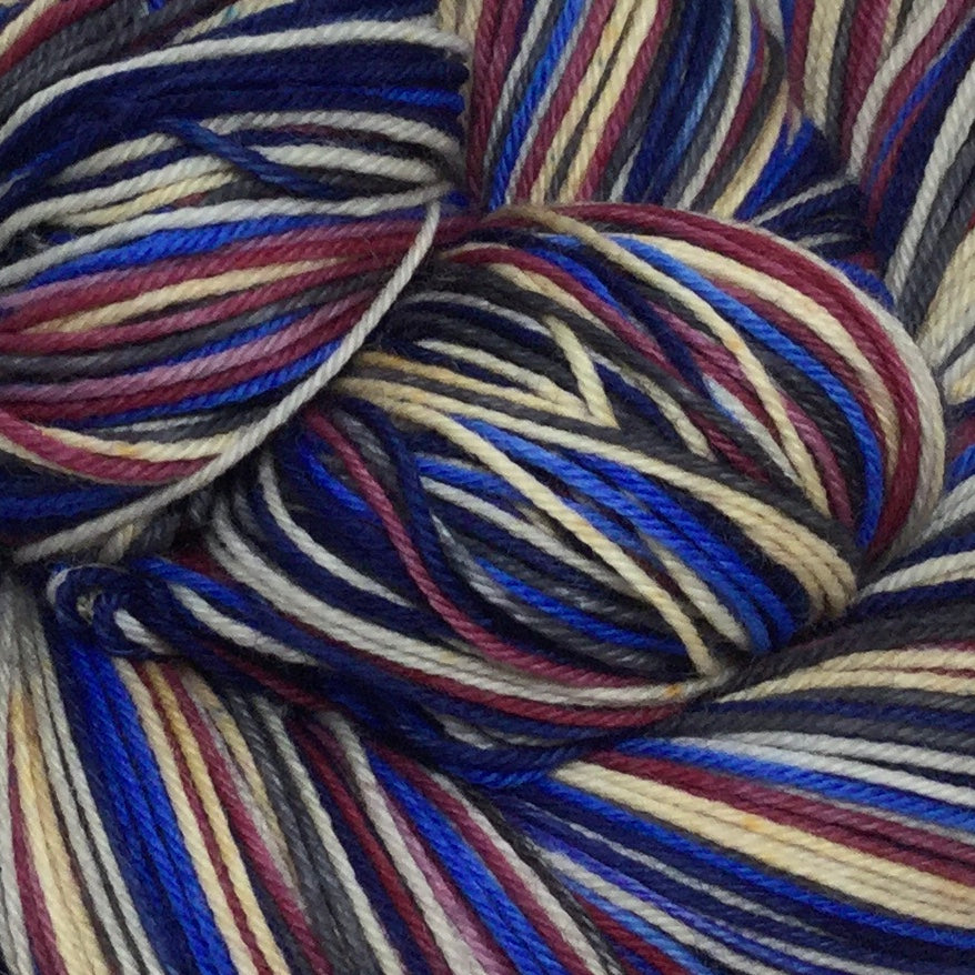 Februarius Six Stripe Self Striping Sock Yarn